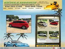 Tablet Screenshot of gallowayautomotiveandequipment.com